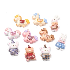 Непрозрачные кабошоны из смолы