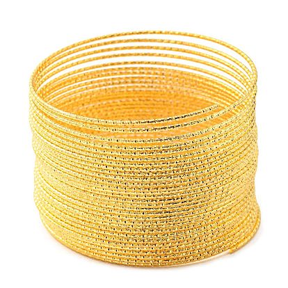 Iron Wire, Textured Round, for Bangle Making