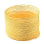 Iron Wire, Textured Round, for Bangle Making