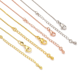 Brass Cable Chain Necklaces for Women