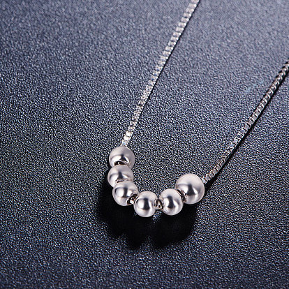 China Factory SHEGRACE Classic 925 Sterling Silver Necklace