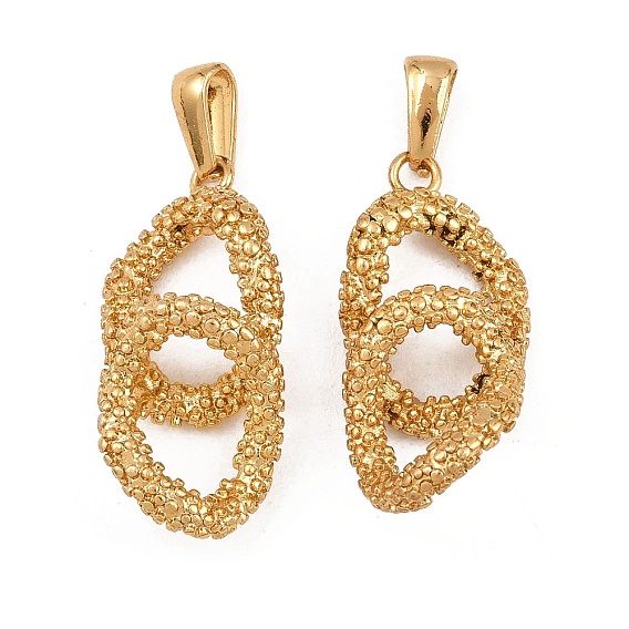 304 подвески из нержавеющей стали, овальный шарм