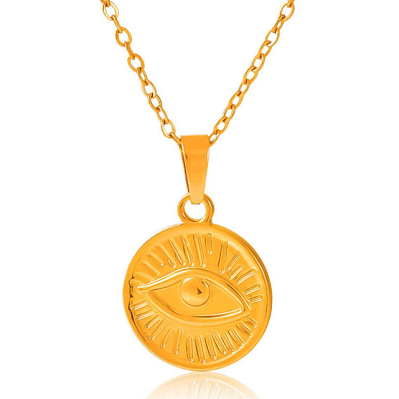 304 Женские подвески-ожерелья из нержавеющей стали от сглаза