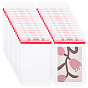 Waterproof PVC Resealable Bags, Top Seal Pouches, Rectangle