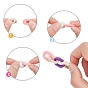 Gorgecraft Acrylic Linking Rings, Quick Link Connectors, For Jewelry Chains Making, Oval
