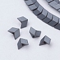 Non-magnetic Synthetic Hematite Beads Strands, Frosted, Arrow