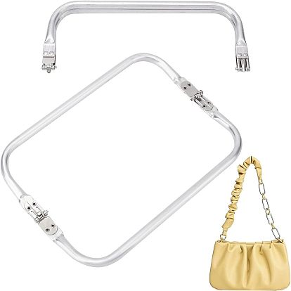 2шт алюминиевая ручка для сумки, аксессуары для замены сумок