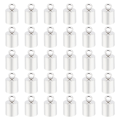 201 Stainless Steel Cord Ends, End Caps, Column