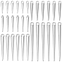 80Pcs 5 Styles Alloy Pendants, Cone Charms