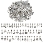Tibetan Style Zinc Alloy Pendants Set
