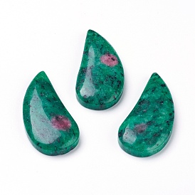 Natural Ruby in Zoisite Pendants, Drop
