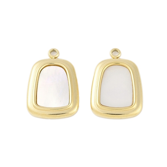 Природные подвески оболочки, ионное покрытие (IP) 304 трапециевидные подвески из нержавеющей стали, ручная полировка