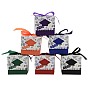 Senior Year Square Paper Candy Storage Box with Ribbon, Candy Gift Bags Graduation Party Favors Bags