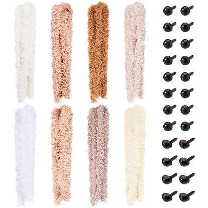 8наборы 8цвета плюшевые палочки своими руками, стебли синели, трубочисты, материал для детских поделок