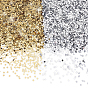 160g 2 cabochons en plastique de couleurs, étoiles