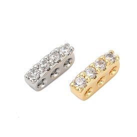 Латунные микропаве прозрачные кубические циркониевые распорки