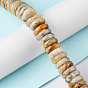 Natural Crazy Agate Beads Strands, Disc