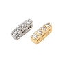 Латунные микропаве прозрачные кубические циркониевые распорки