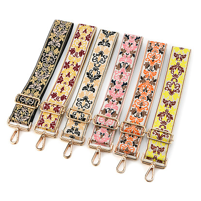 Ethnic Style Embroidered Adjustable Strap Accessory