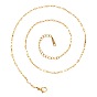 Collares de acero inoxidable para mujer, collares de cadena, cadenas dapped