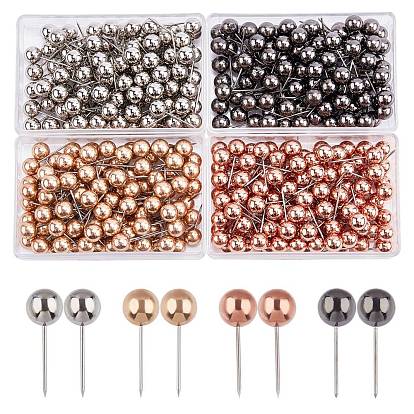 Stainless Steel Round Ball Map Pins, Drawing Push Pins