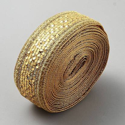 Полиэфирная лента, плетеная лента с вышивкой, для аксессуаров для одежды