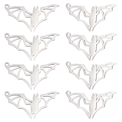 201 Stainless Steel Pendants, Bat