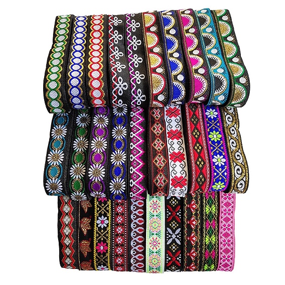 Полиэфирная лента, орнамент одежды