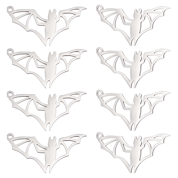 201 Stainless Steel Pendants, Bat
