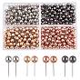 Stainless Steel Round Ball Map Pins, Drawing Push Pins