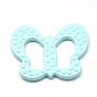 Food Grade Eco-Friendly Silicone Big Pendants, Chewing Pendants For Teethers, DIY Nursing Necklaces Making, Butterfly