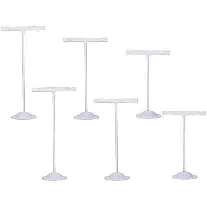 3 Stück t Stabeisen Ohrring Displays Sets, Schmuck-Display-Rack, Schmuck Baum Strang