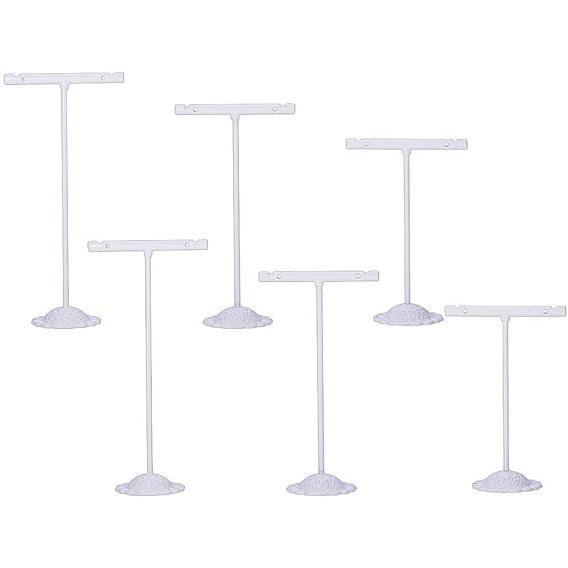 3 Stück t Stabeisen Ohrring Displays Sets, Schmuck-Display-Rack, Schmuck Baum Strang