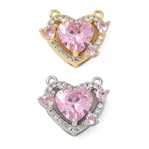 Кулон из циркония, сердце прелести, стойки покрытие, долговечный, без свинца и без кадмия