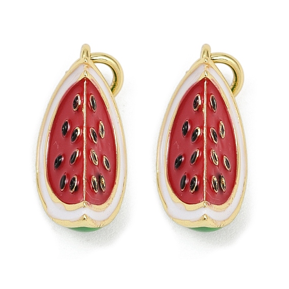 Латунь эмаль подвески, с целью перехода в кольце, без кадмия и без свинца, арбузные чары