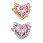 Кулон из циркония, сердце прелести, стойки покрытие, долговечный, без свинца и без кадмия