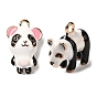 Сплав эмали подвески животных, 3d подвески в виде панды