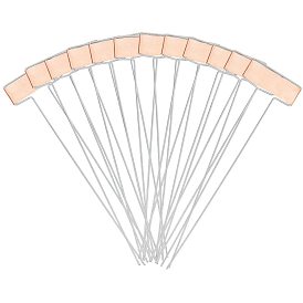 Этикетки завода латуни, для семян в горшках травы цветы овощи