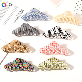 Elegant Hair Clip for Women, Shark-shaped Grip with Acetic Acid, Perfect for Updo Hairstyles