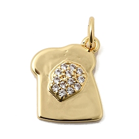 Латунные микропаве прозрачные кубические циркониевые подвески, самородки прелести, стойки покрытие, без свинца и без кадмия, долговечный