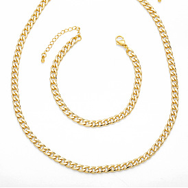 Vintage Hip-hop Chain Necklace for Men and Women - Stylish Cuban Link Fashion Accessory (NKB654)