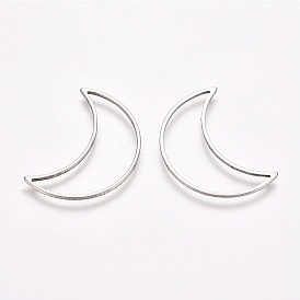 304 нержавеющей стали связывающий кольца, для изготовления ювелирных изделий, луна