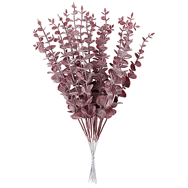 20 Stück künstliche Eukalyptusblätter aus Kunststoff, für Vase Hochzeitsstrauß Heimdekoration