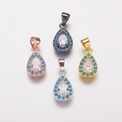 Латуни циркония кубической подвески, капля