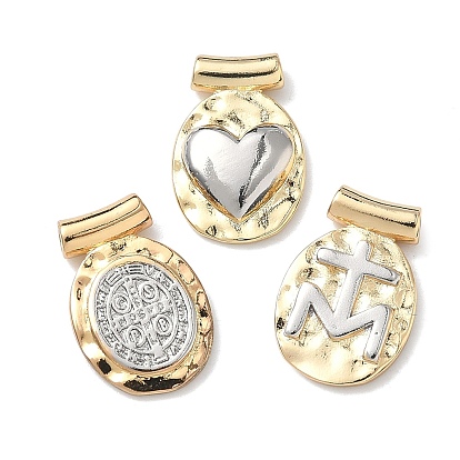 Религия латунные подвески, платиной и золотом