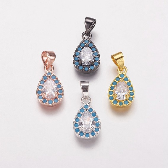 Латуни циркония кубической подвески, капля