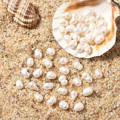 10шт. натуральные пресноводные жемчужные бусины, рис