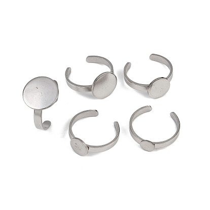 304 компоненты манжетного кольца из нержавеющей стали, простые настройки кольца пэда, плоско-круглые