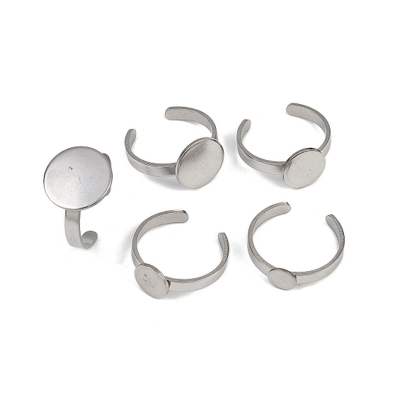 304 компоненты манжетного кольца из нержавеющей стали, простые настройки кольца пэда, плоско-круглые