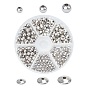 304 Stainless Steel Spacer Beads, Mixed Shapes